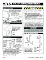 Elite ELP5220 Bearing Replacement Instructions